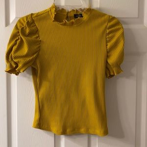 Beautiful top. Mustard Yellow